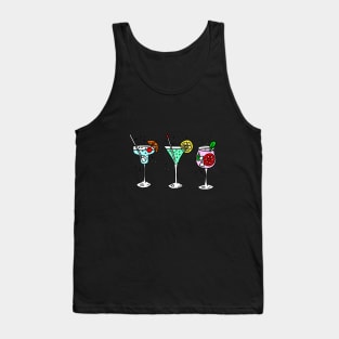 Three Cocktails Tank Top